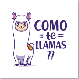 Como te llamas Posters and Art